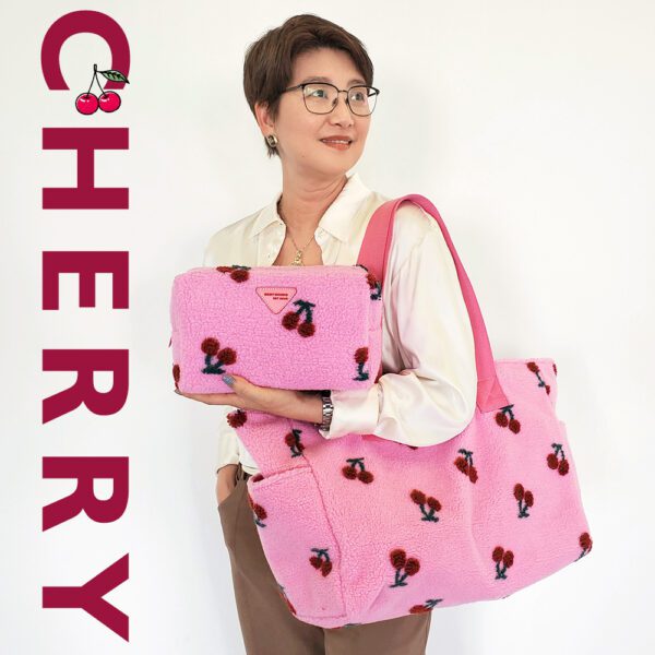 cherry handbag