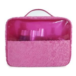 Large capacity travel cosmetic bag