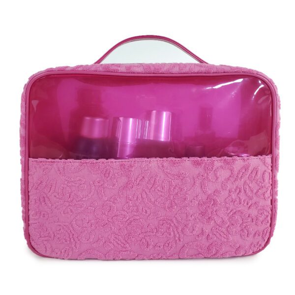 Large capacity travel cosmetic bag